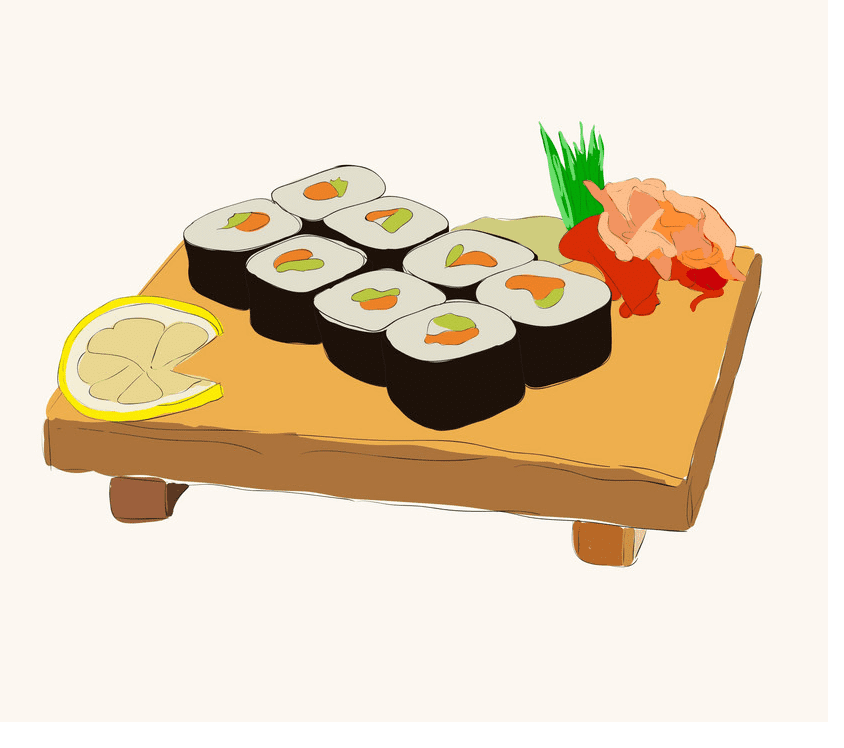 Sushi clipart image