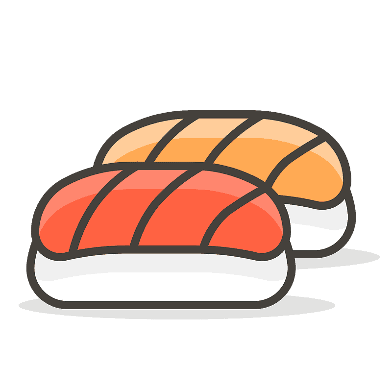Sushi clipart transparent background 4