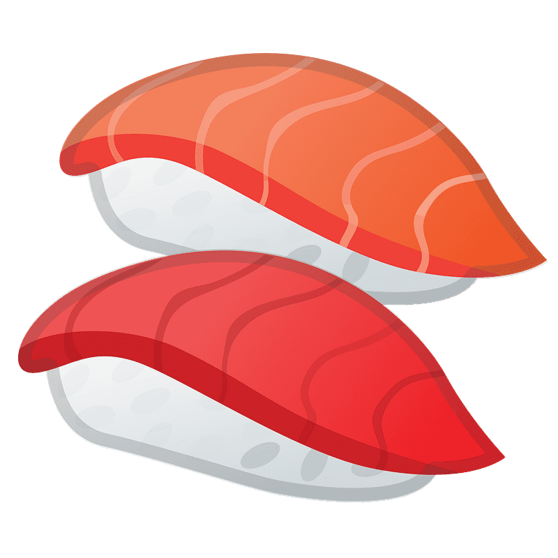 Sushi clipart transparent background 9