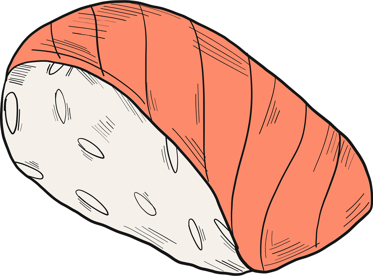 Sushi clipart transparent for kids