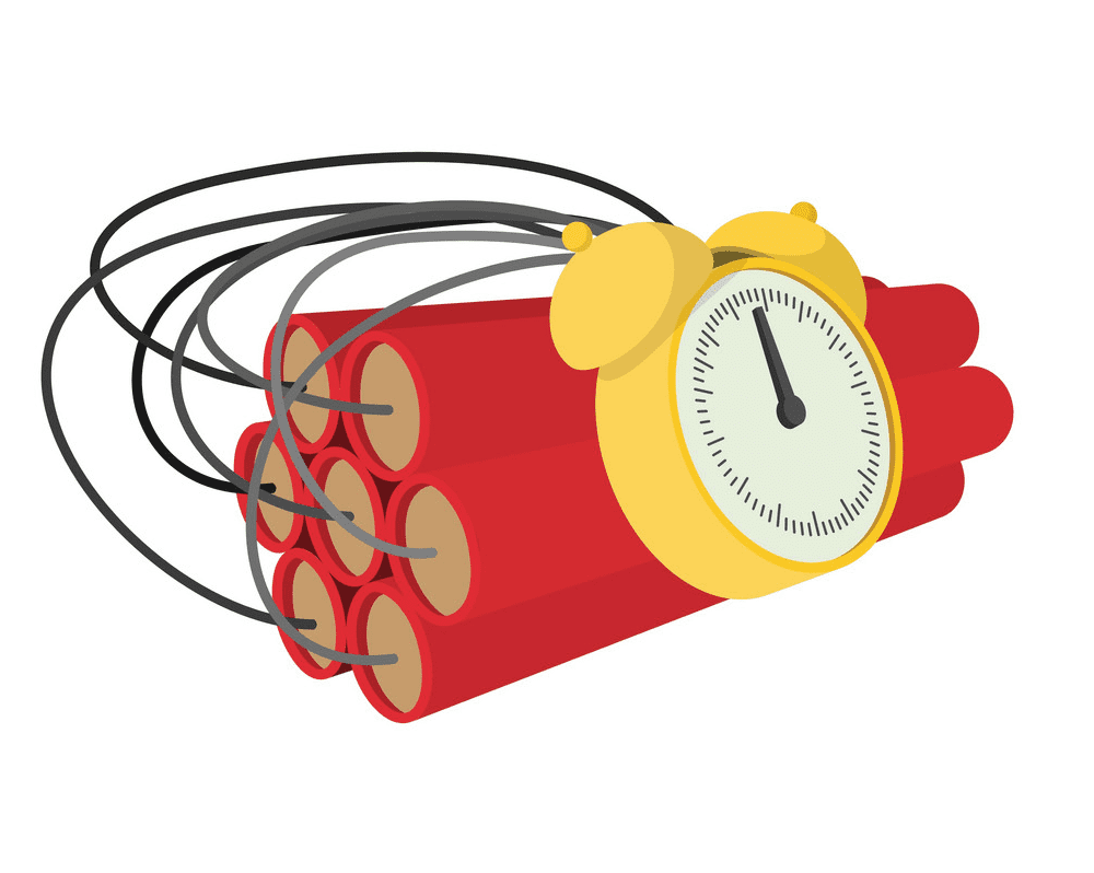 Time Bomb clipart for kid