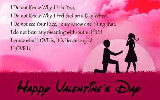 Valentine's Day Wishes png 4