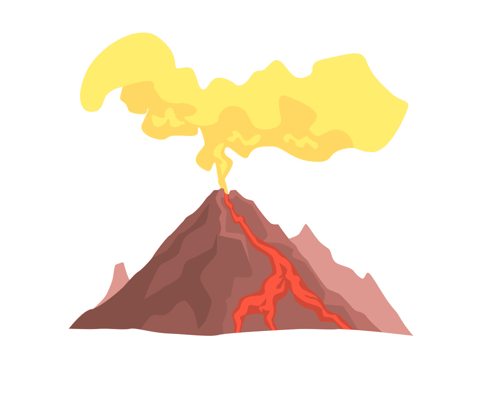 Volcano Eruption clipart free images