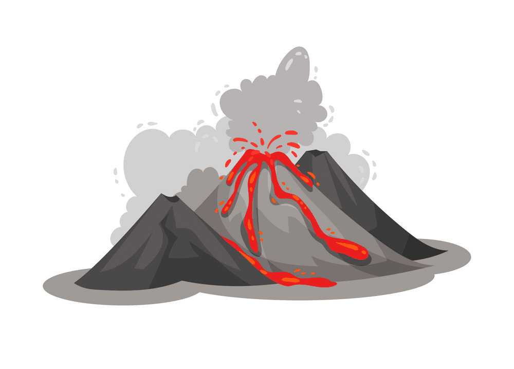 Volcano Eruption clipart picture