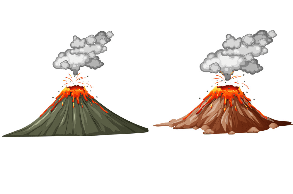 Volcano Eruption clipart