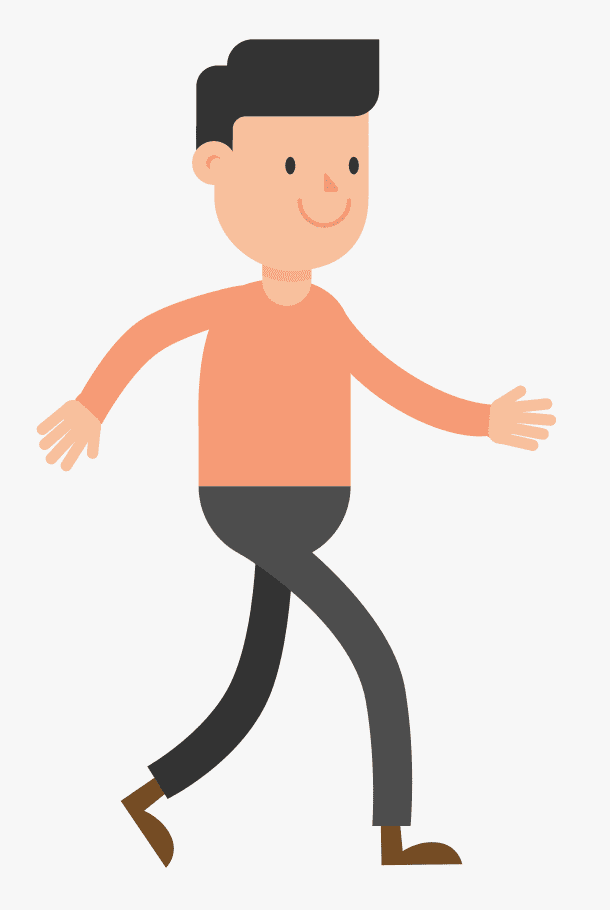 Walking clipart png free
