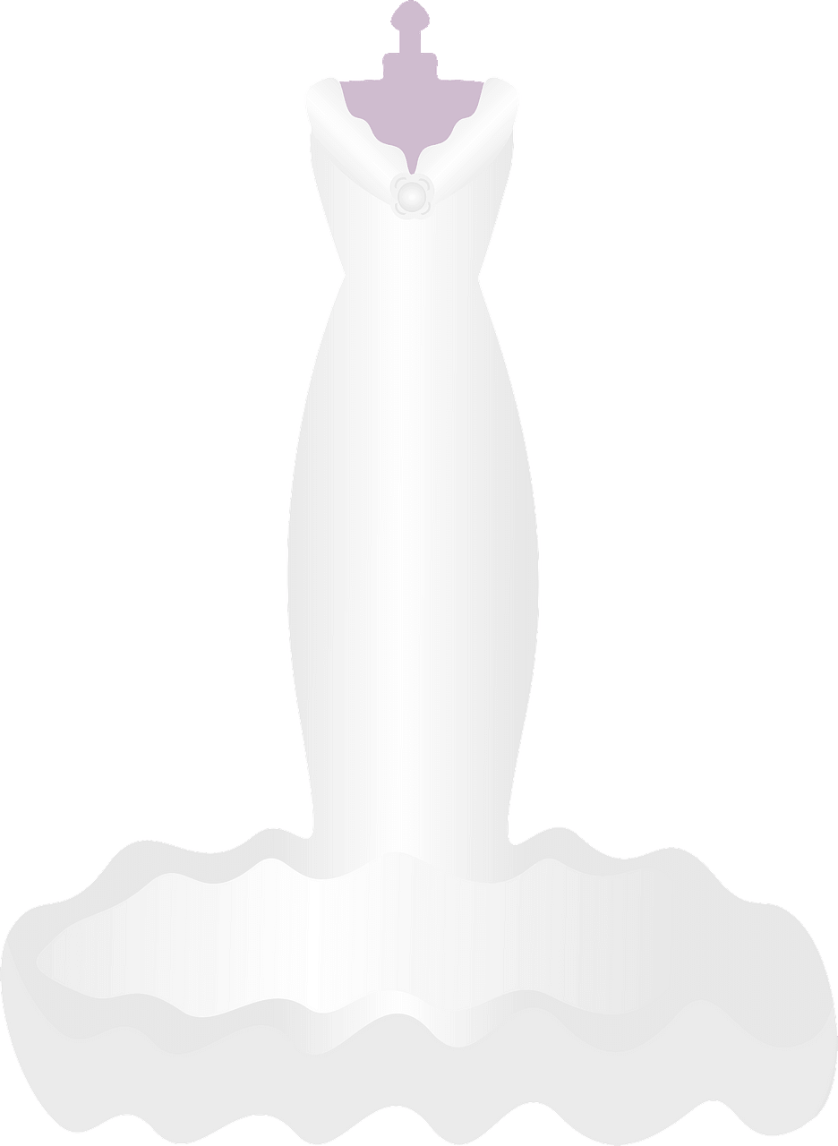 Wedding Dress clipart transparent