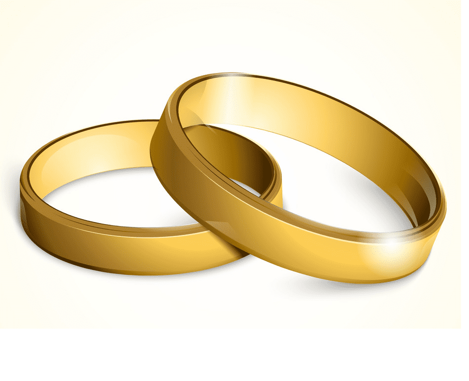 Wedding Rings clipart free images
