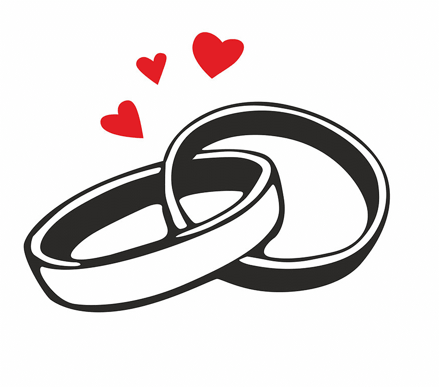 Wedding Rings clipart png 2