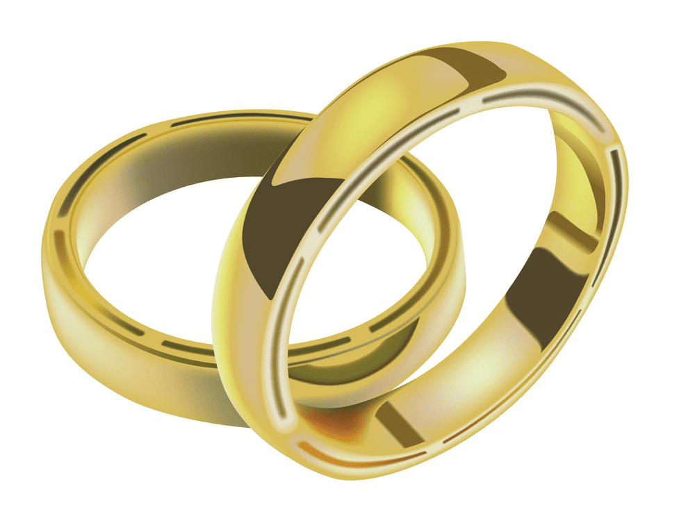 Wedding Rings clipart png 5