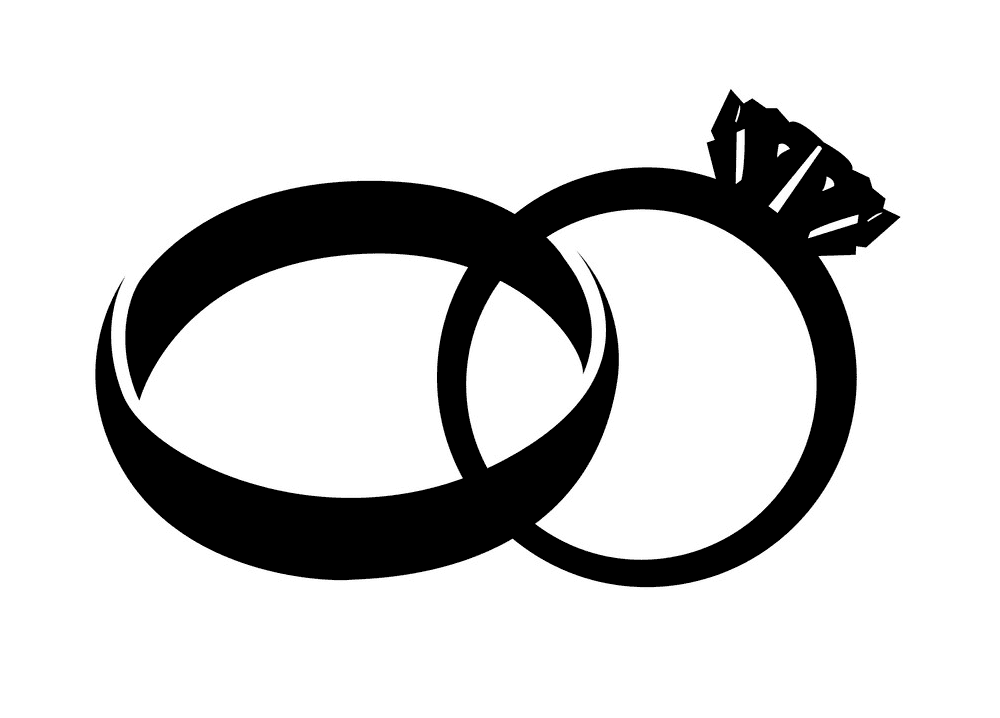 Wedding Rings clipart png 6