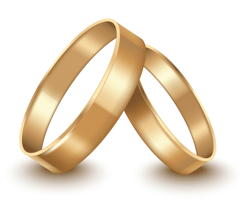Wedding Rings clipart png images