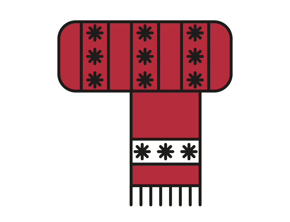 Winter Scarf clipart png image
