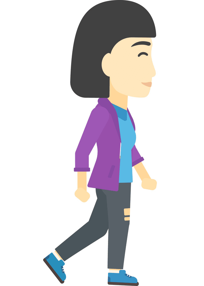 Woman Walking clipart picture