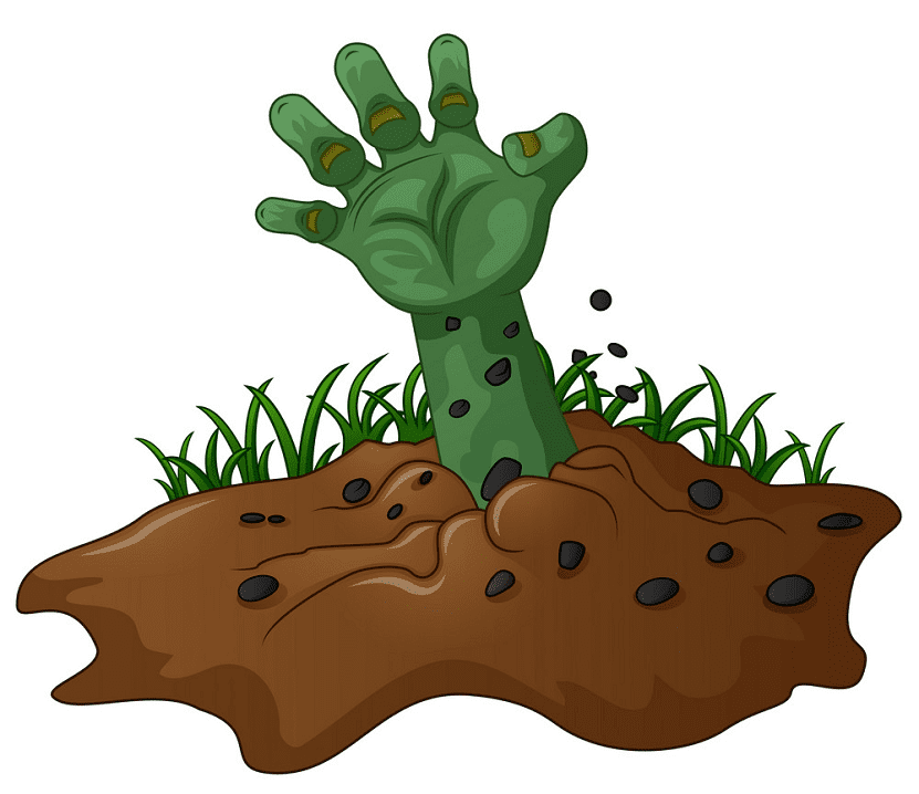 Zombie Hand clipart free download