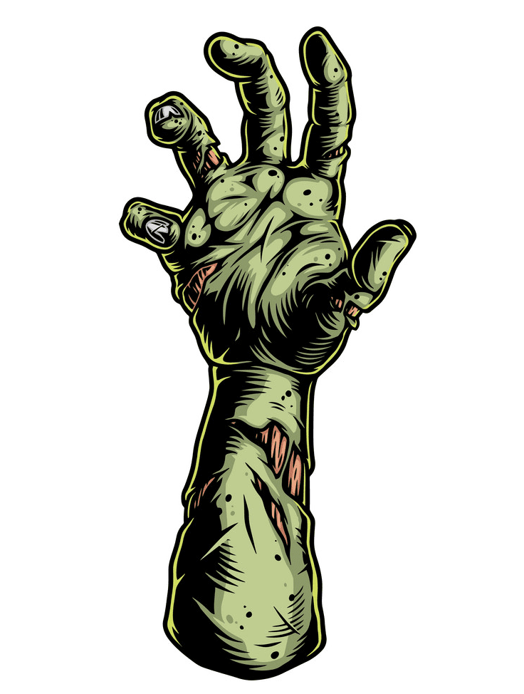 Zombie Hand clipart picture
