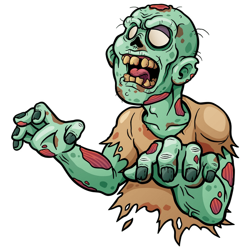 Zombie clipart images