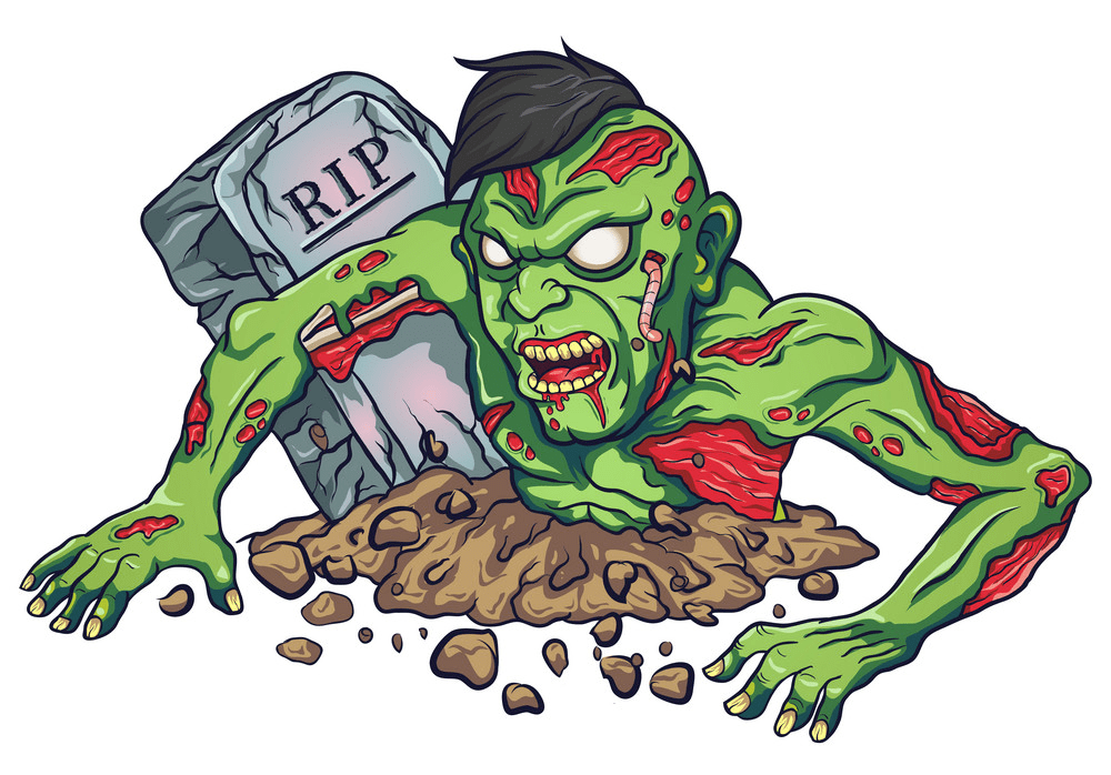 Zombie clipart png for kids