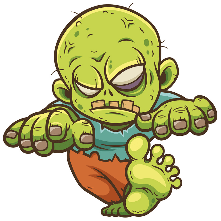 Zombie clipart png