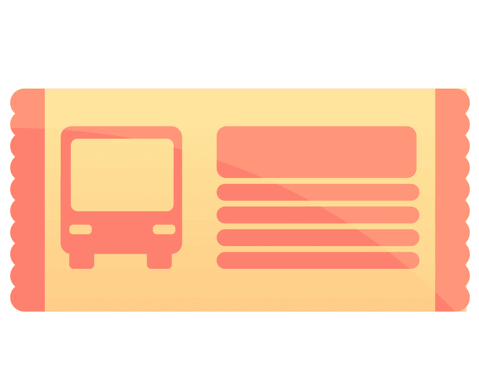 Bus Ticket clipart image