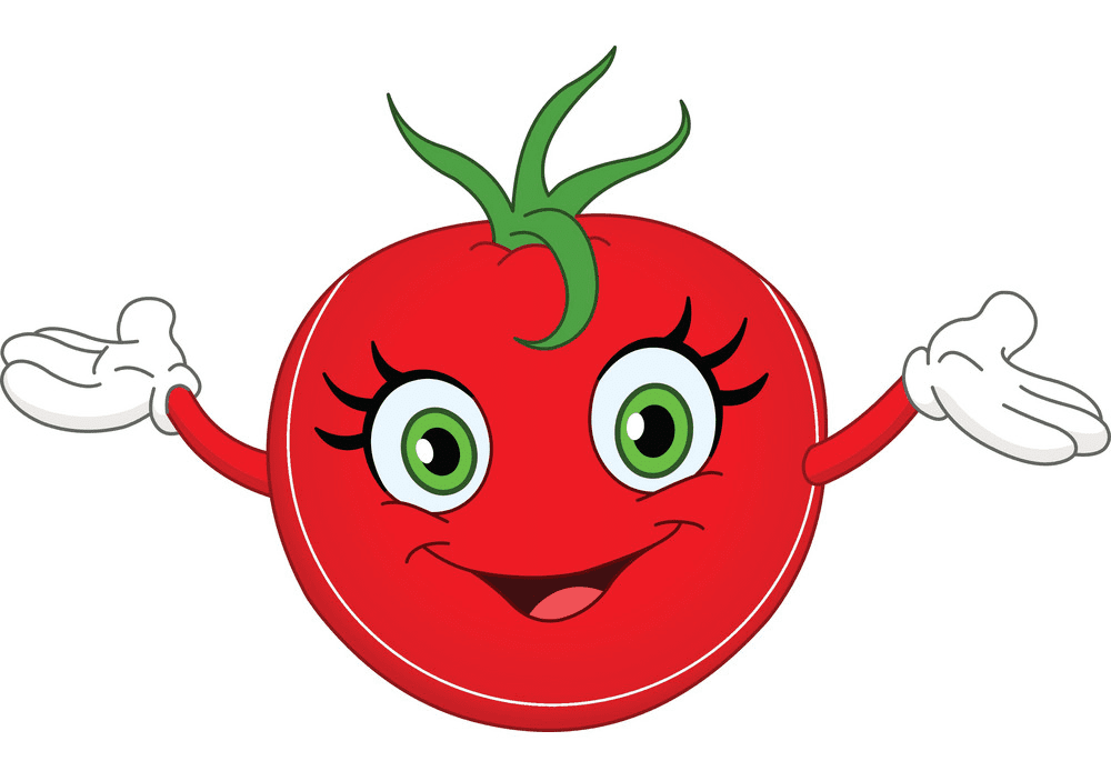 Cartoon Tomato clipart