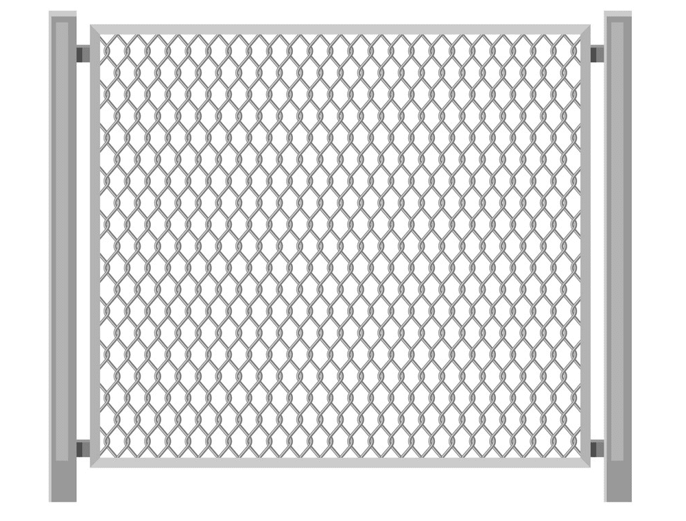 Chain Link Fence clipart download