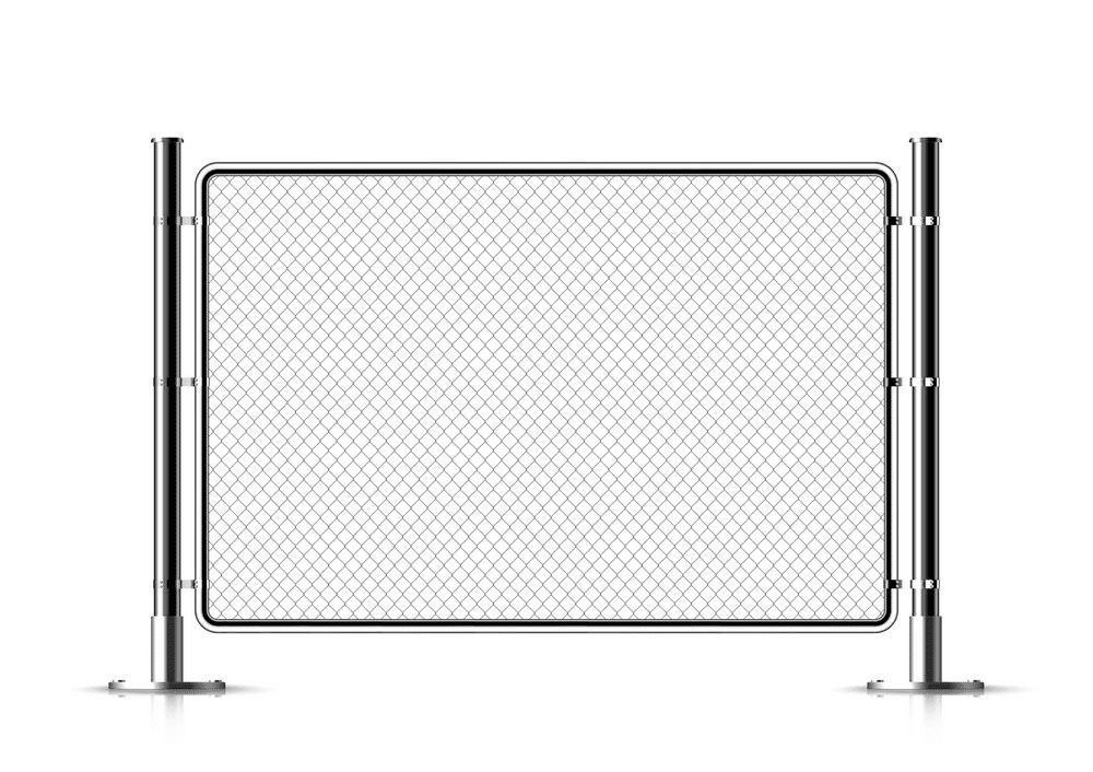 Chain Link Fence clipart picture