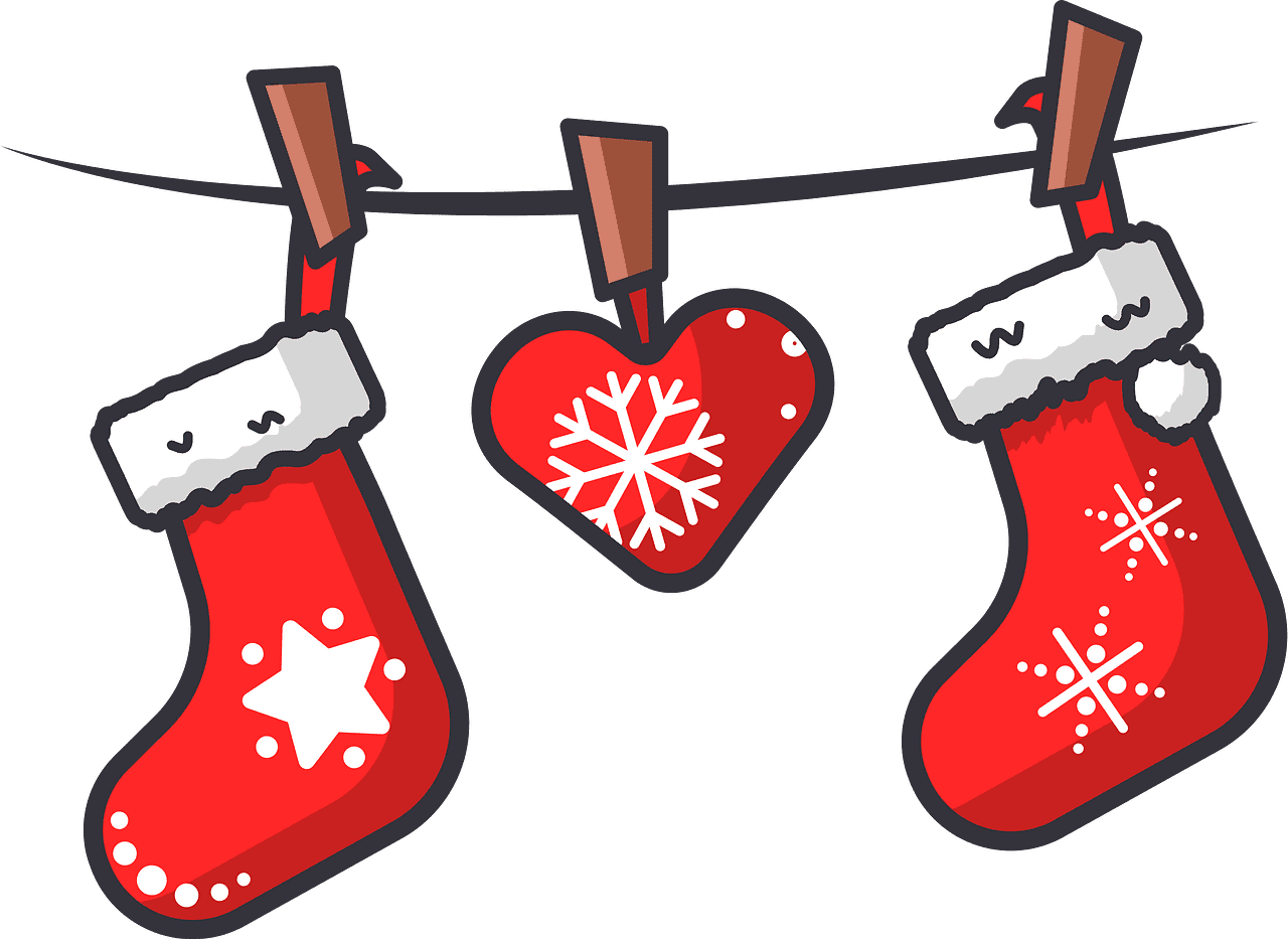 Christmas Socks clipart transparent png
