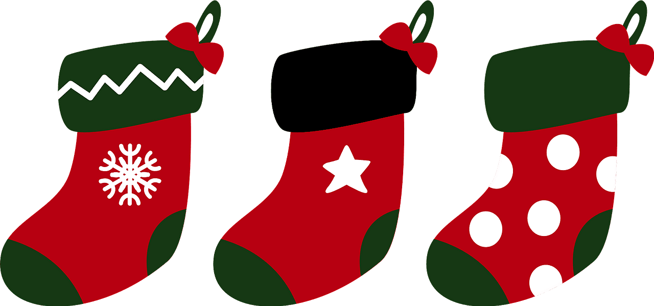 Christmas Socks clipart transparent