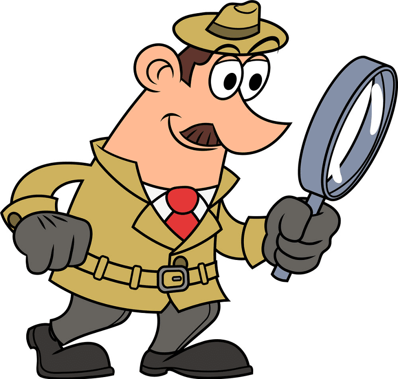 Clipart Detective for kids