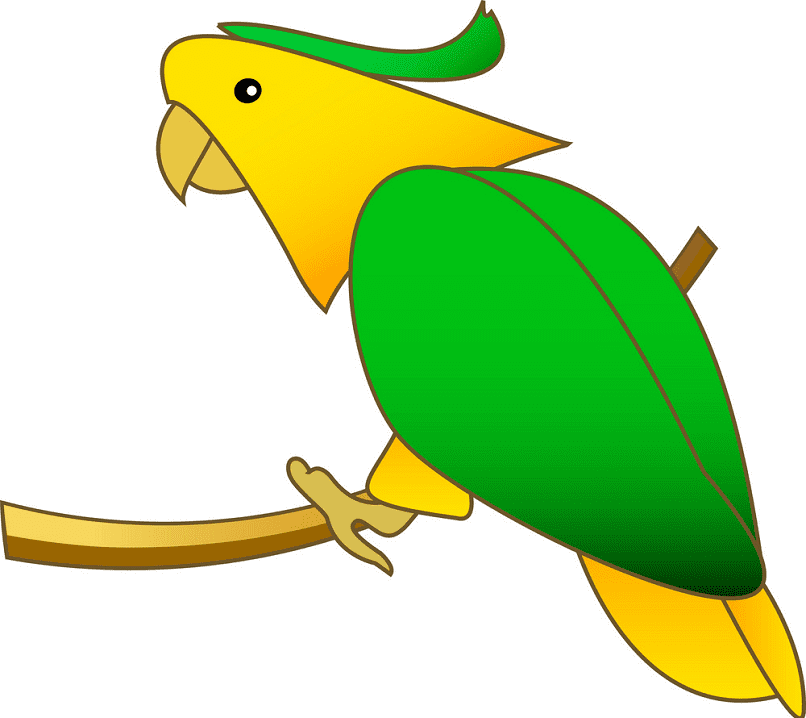 Clipart Parrot for free