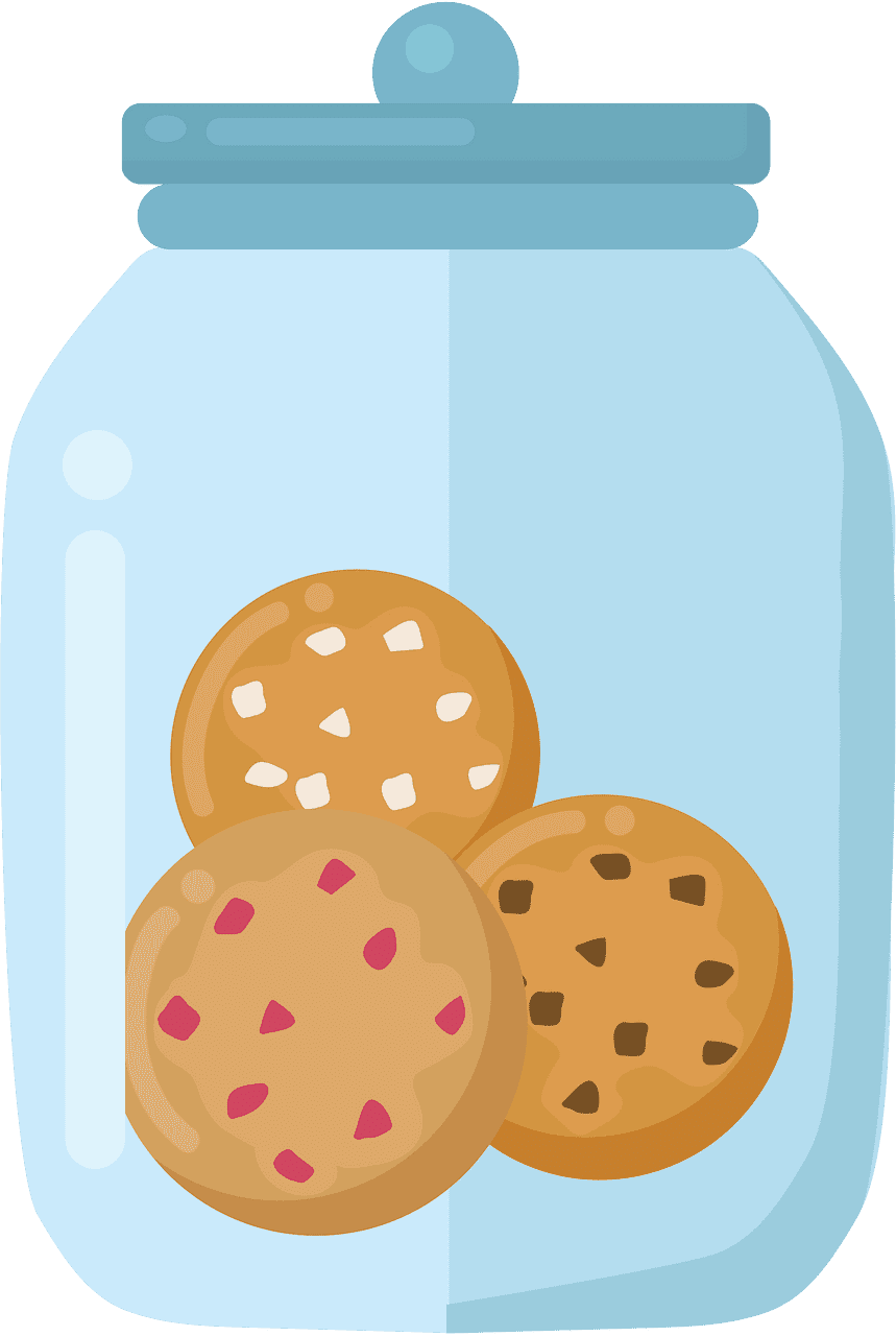 Cookies Jar clipart transparent