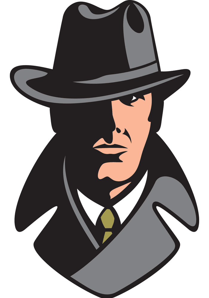 Detective clipart free 4