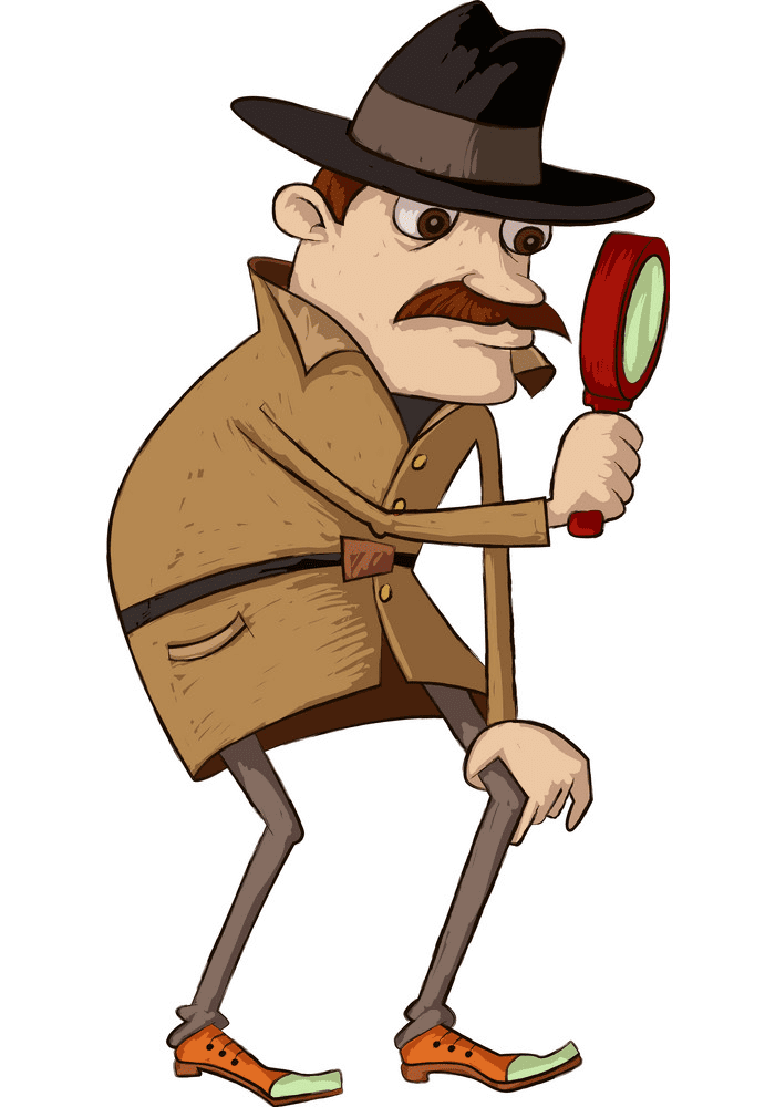 Detective clipart free 7
