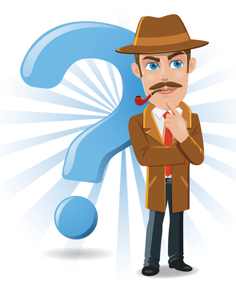 Detective clipart free for kid