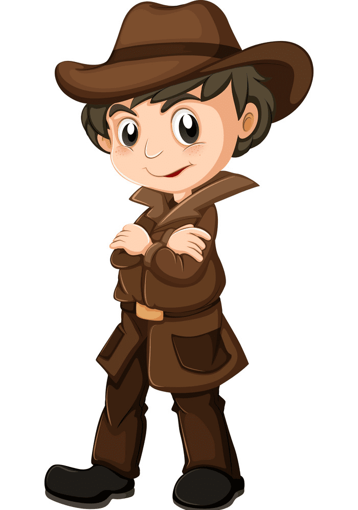 Detective clipart free image