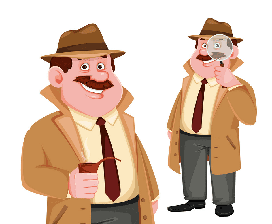 Detective clipart free picture