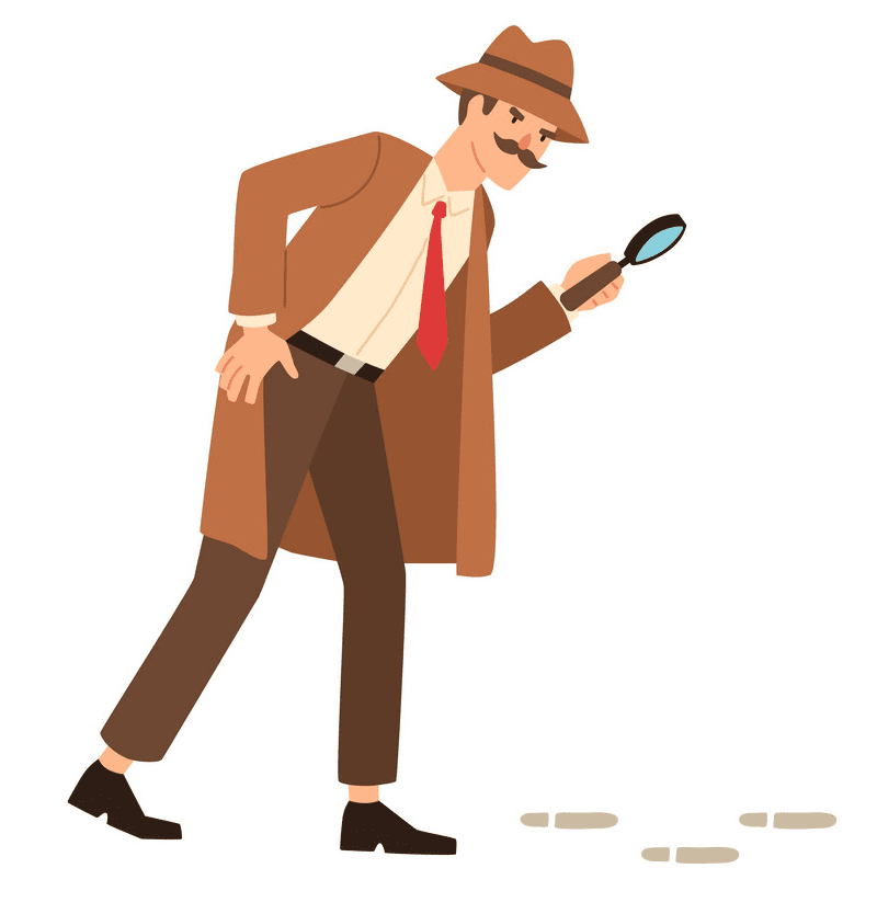 Detective clipart png for kids