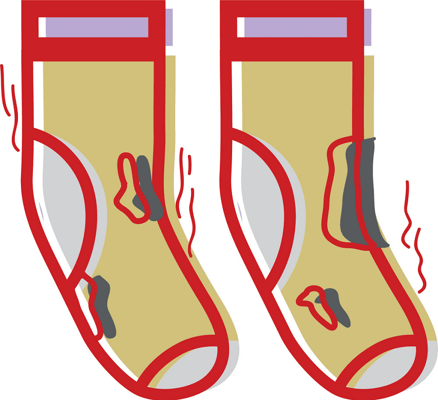 Dirty Socks clipart png