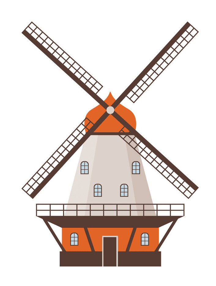 Farm Windmill clipart png image
