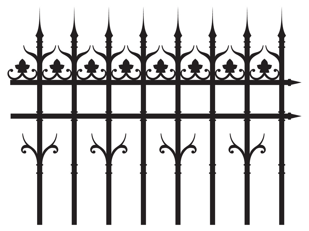 Fence clipart 4
