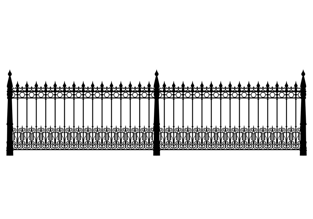 Fence clipart 7