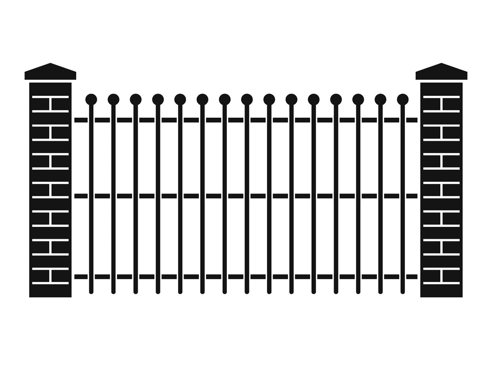 Fence clipart 8