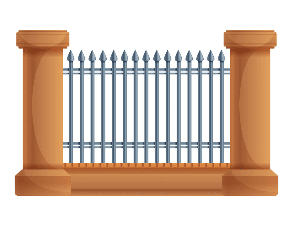 Fence clipart 9