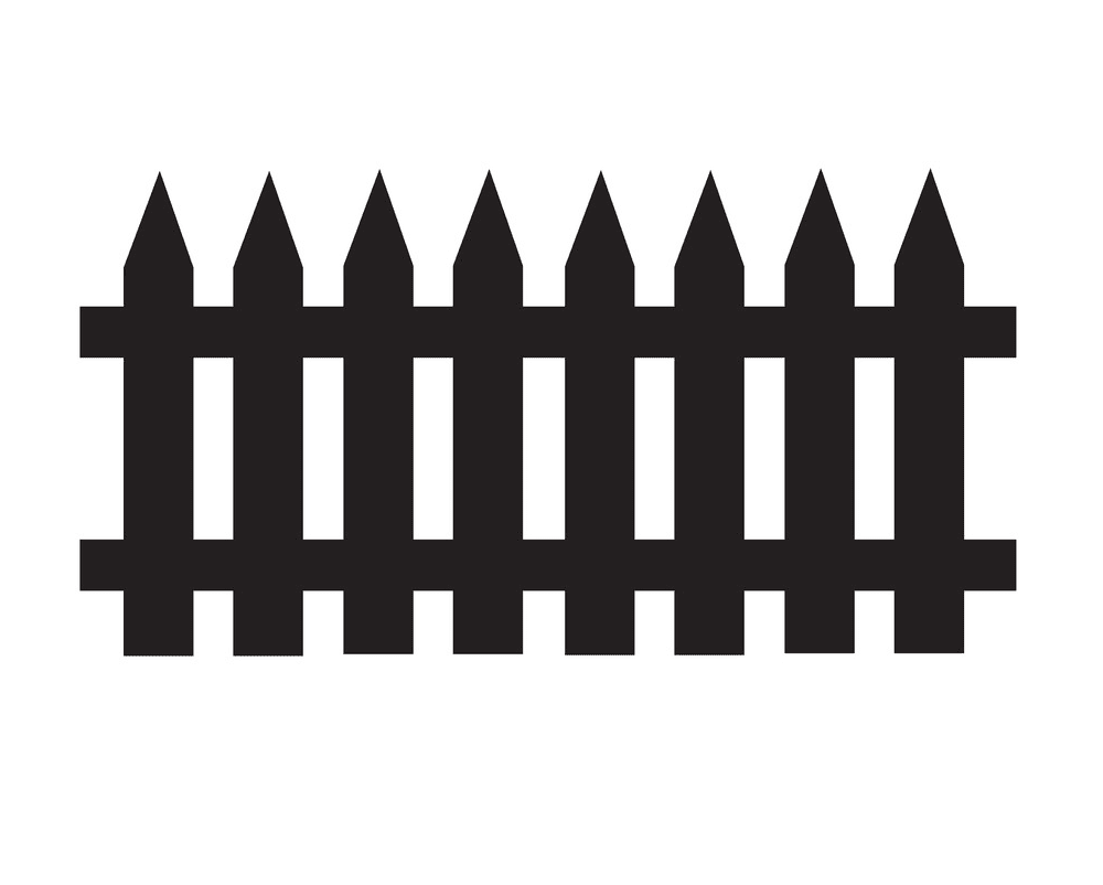 Fence clipart for kids