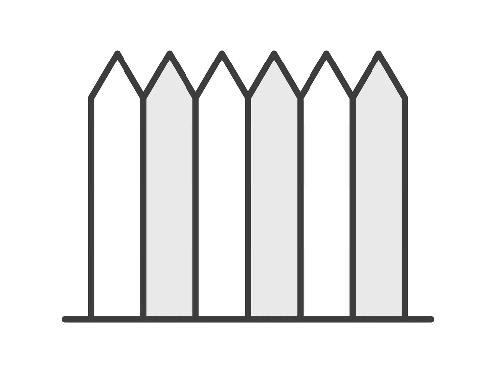 Fence clipart png for kid