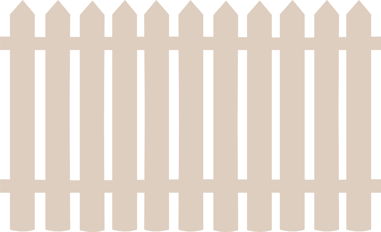 Fence clipart transparent for kid
