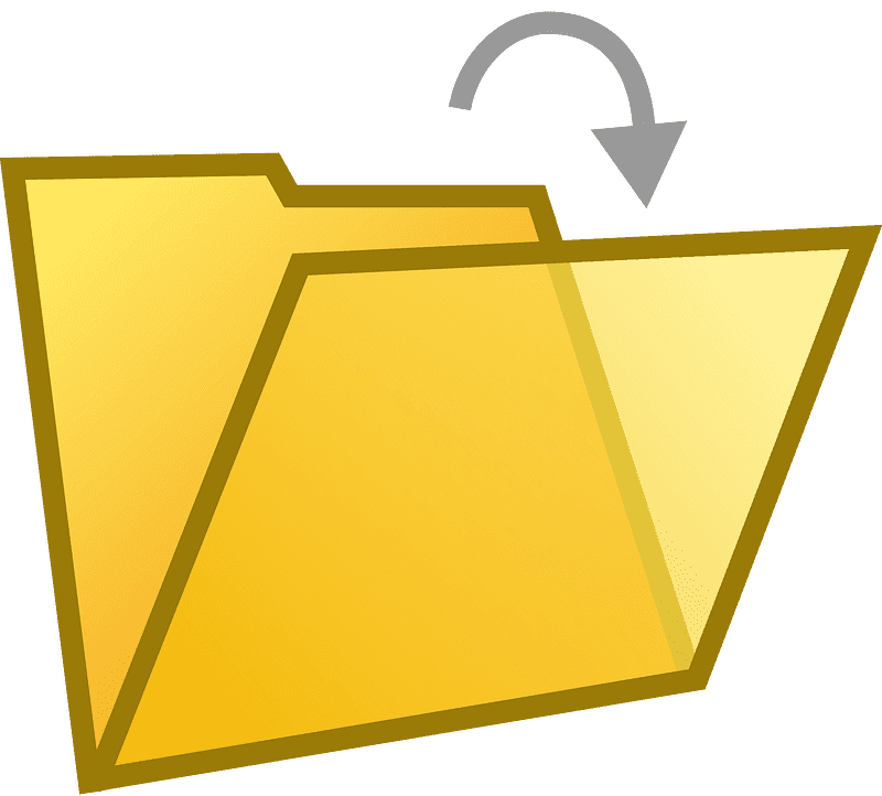 Folder clipart transparent 1