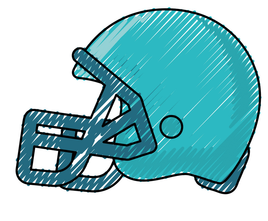 Football Helmet clipart free 4