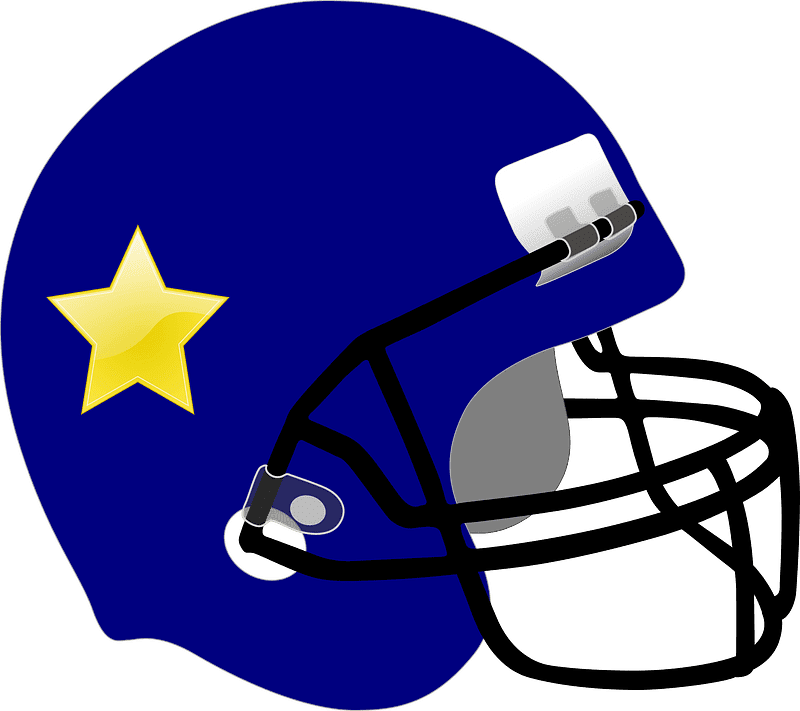 Football Helmet clipart transparent 7